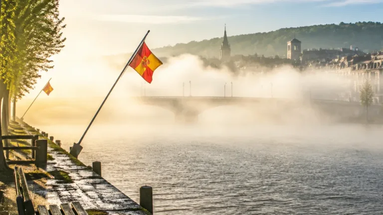 Charleville-Mézières : brouillard matinal, vent plus marqué et températures autour de 25 °C