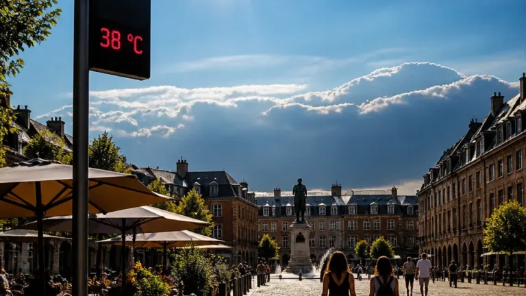 Charleville-Mézières : forte chaleur attendue, jusqu'à 38 °C lundi 3 août