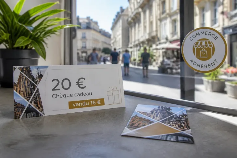 Charleville-Mézières lance un chèque-cadeau local à 16 € pour 20 € d’achats
