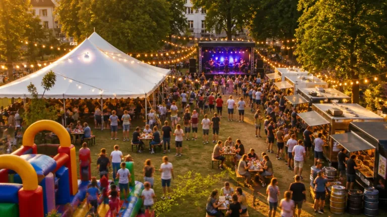 Charleville-Mézières : le festival Foodtrucks Beer & Music installe son chapiteau au square de la gare
