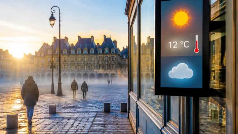 Charleville-Mézières paradoxalement « ville la plus froide » au cœur d’une nouvelle canicule