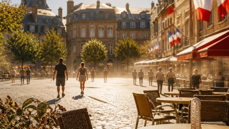 Charleville-Mézières : une journée de samedi marquée par la chaleur, jusqu’à 35 °C