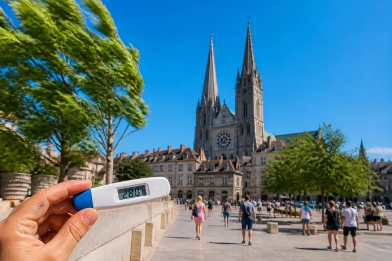 Chartres: journée lumineuse et chaude ce vendredi, jusqu’à 28 °C attendus