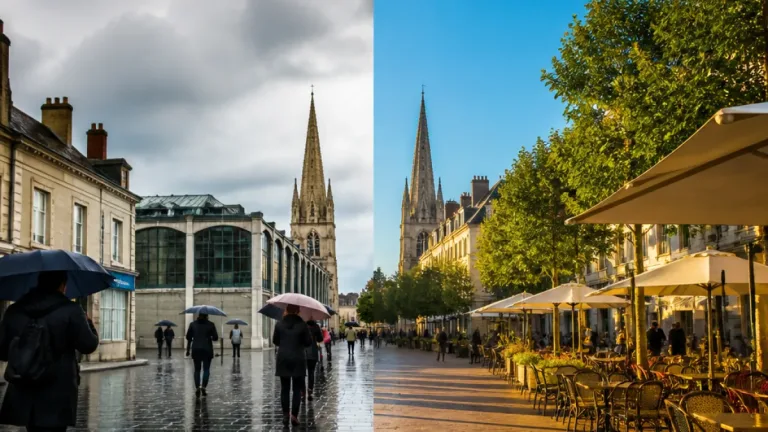 Châteauroux : journée en deux temps, matin lourd puis après‑midi clair et chaud