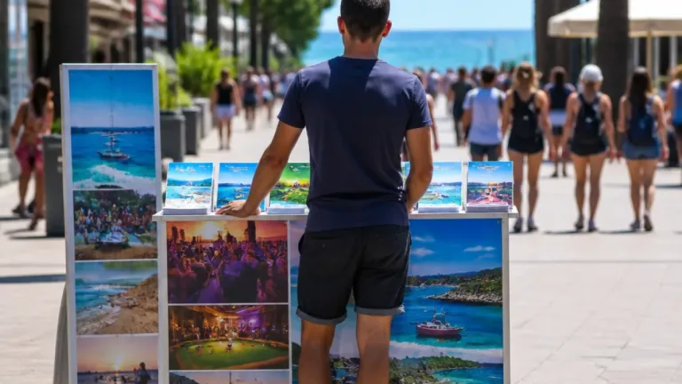 Châteauroux : Lucas Pier, du NC Châteauroux, en vacances « travaillées » à Barcelone