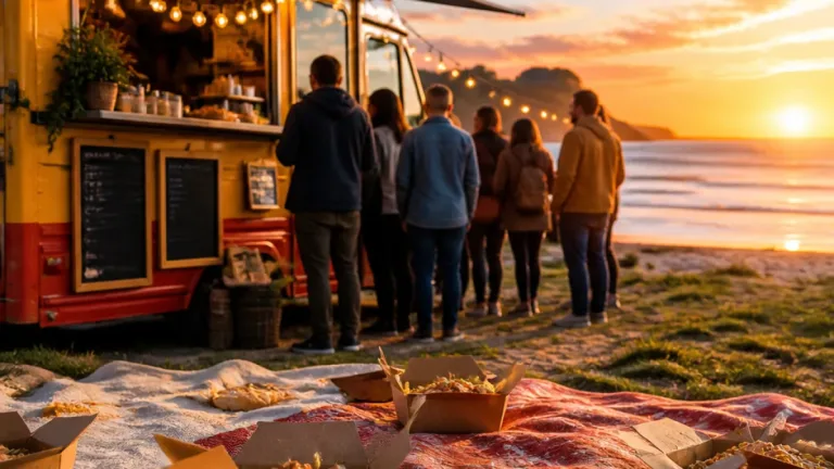Cherbourg-en-Cotentin : un food‑truck de pâtes fraîches s'installe face à la mer à Querqueville