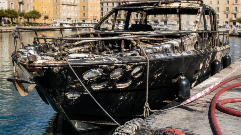 Cinq mises en examen après les incendies de vedettes à Saint-Florent, deux suspects reliés au clan Federici