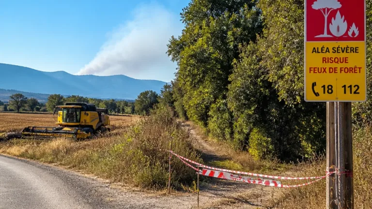 Cinq secteurs de l'Isère placés en aléa sévère pour les feux de forêt face à la canicule