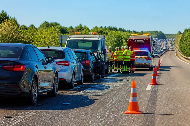 Cinq véhicules impliqués dans un mini-carambolage sur l’A13 à hauteur de Toutainville