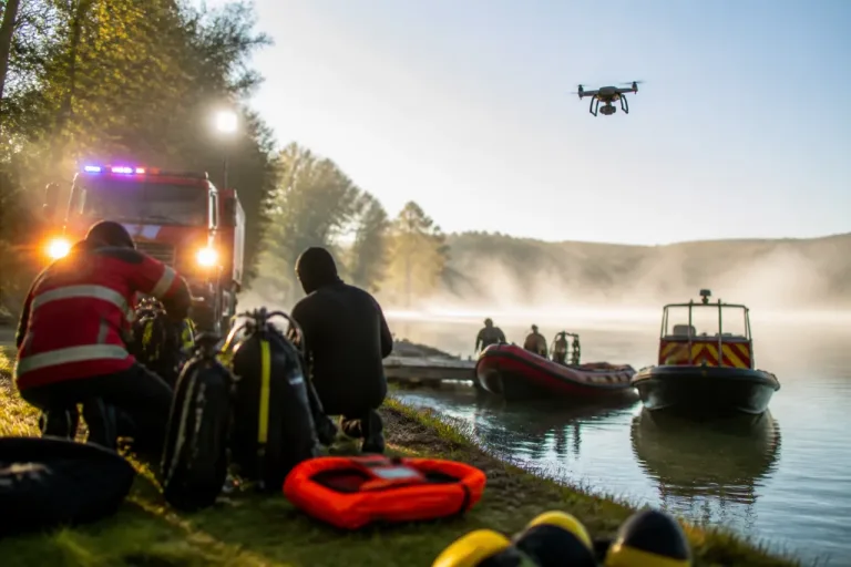 Clairvaux-les-Lacs : d'importants moyens engagés pour retrouver un homme porté disparu au lac