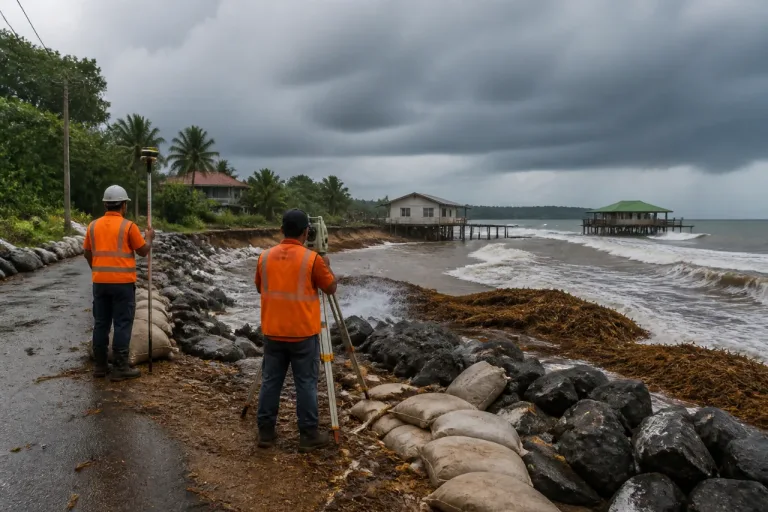 Climat: la Guadeloupe face au recul du littoral, cap sur l’adaptation