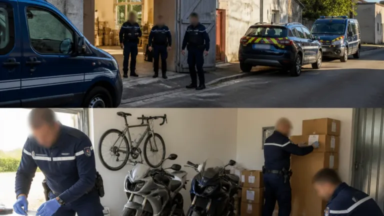 Cognac : la gendarmerie retrouve et restitue des biens après une série de cambriolages