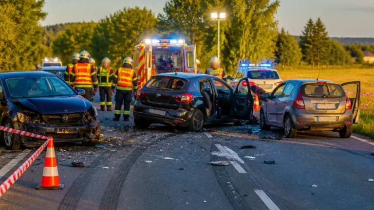 Collision à Neuville‑sur‑Oise : quatre personnes hospitalisées après un choc entre trois véhicules