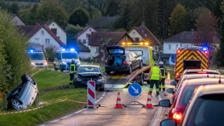 Collision entre deux voitures près de Goumois : circulation alternée et enquête en cours