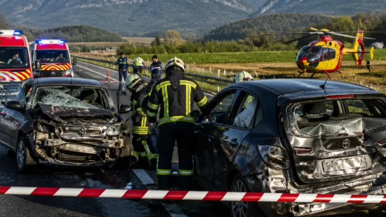 Collision sur la RN85 à L'Escale : une femme de 80 ans grièvement blessée et héliportée