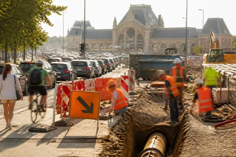Colmar : bouchons et rues coupées autour de la gare, un été compliqué pour les automobilistes