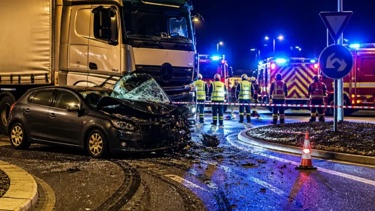 Colomiers : une jeune femme de 21 ans tuée après la collision d’une voiture avec un poids lourd