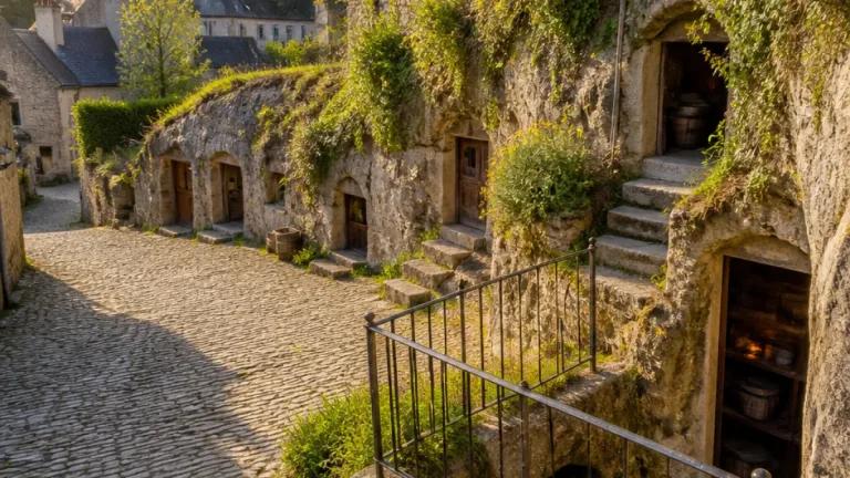 Cornillé-les-Caves : un village souterrain où s'étendent 20 km de cavités