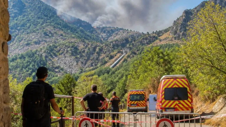 Corte : le départ du Mare à Mare Nord fermé après une reprise de feu dans la vallée du Tavignani
