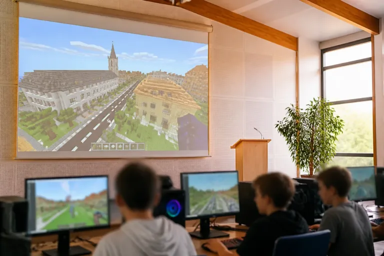Coulanges-lès-Nevers bâtit sa ville sur Minecraft pour mobiliser les jeunes Nivernais