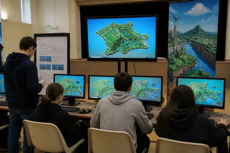 Coulanges-lès-Nevers lance un serveur Minecraft pour bâtir une Nièvre virtuelle