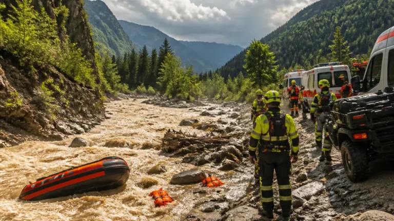 Coulée de boue à Sixt-Fer‑à‑Cheval : un homme de 30 ans tué, appel à la prudence en montagne