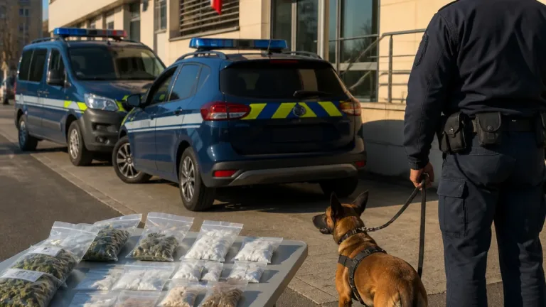 Creil : plus de 3 kilos de stupéfiants saisis lors de contrôles policiers les 11 et 12 août
