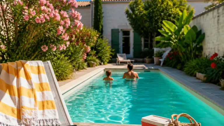 Dans la Charente, des propriétaires louent leur piscine pour contrer la canicule et amortir les coûts