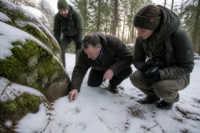 Dans le Jura, un réseau de bénévoles scrute les traces du lynx pour éclairer sa présence