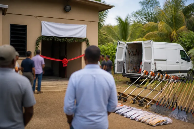 Dembéni inaugure l’ESAT « Tarehi » : dix travailleurs handicapés entrent en activité