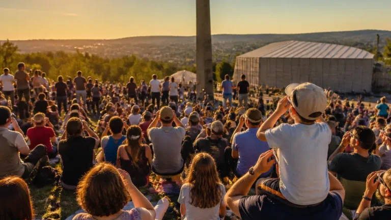 Des Ardennais réunis sous le ciel pour l’éclipse partielle du 12 août