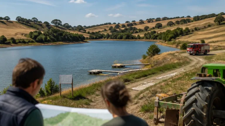 Des chambres agricoles exigent un grand plan de lacs collinaires pour mieux lutter contre les feux