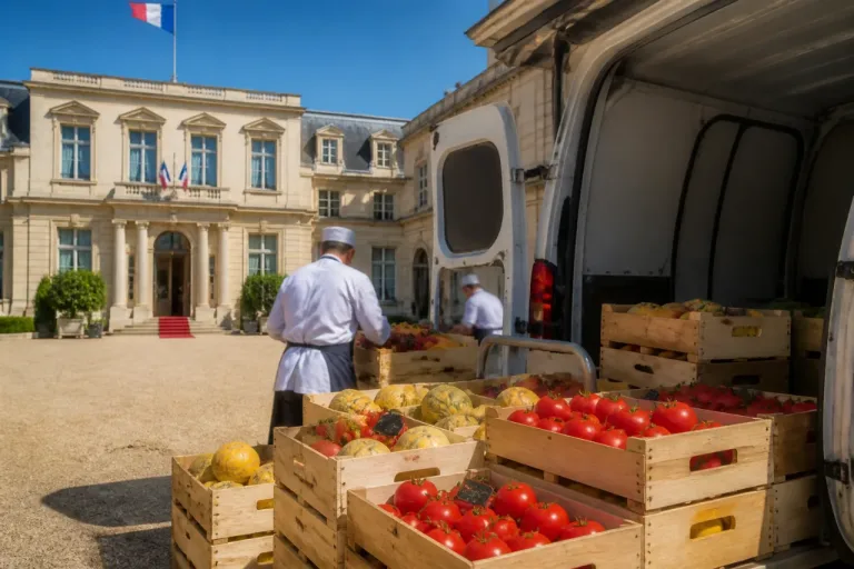 Des maraîchers de Cazères-sur-l’Adour livrent tomates et melons à l’Élysée
