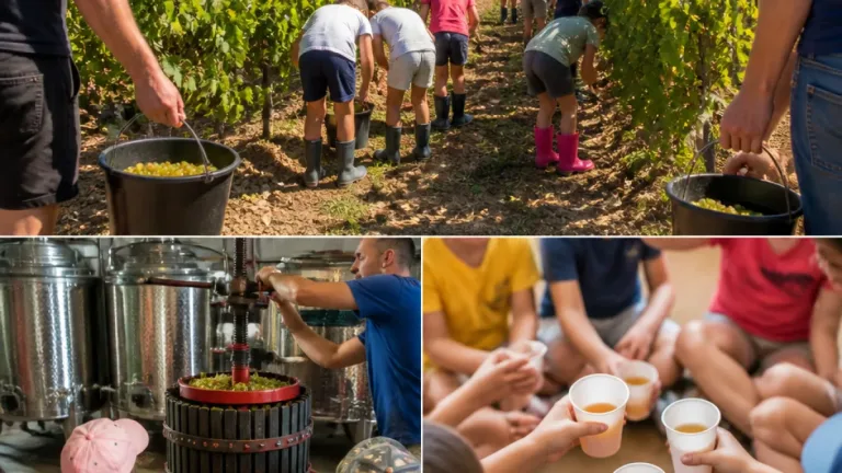 Des maternelles de Fleury-d’Aude aux vendanges : immersion au domaine Combe des Ducs