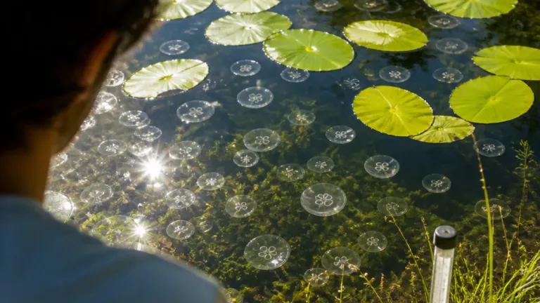 Des méduses d’eau douce aperçues dans un étang au sud de Lons‑le‑Saunier