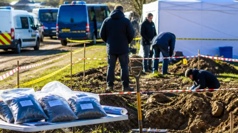Des ossements exhumés dans le Tarn après les aveux de Cédric Jubillar, analyses en cours