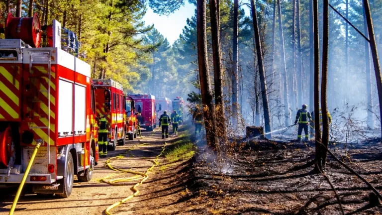 Des pompiers de l’Oise déployés en renfort pour sécuriser la forêt de Fontainebleau