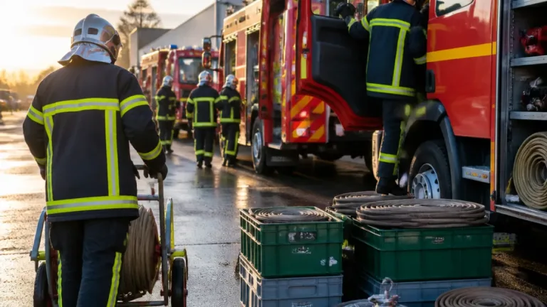 Des pompiers de la Somme partis en renfort pour lutter contre les incendies en Gironde