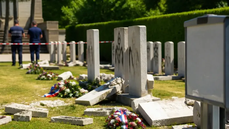 Des stèles militaires profanées au cimetière Saint‑Louis à Évreux : la préfecture porte plainte