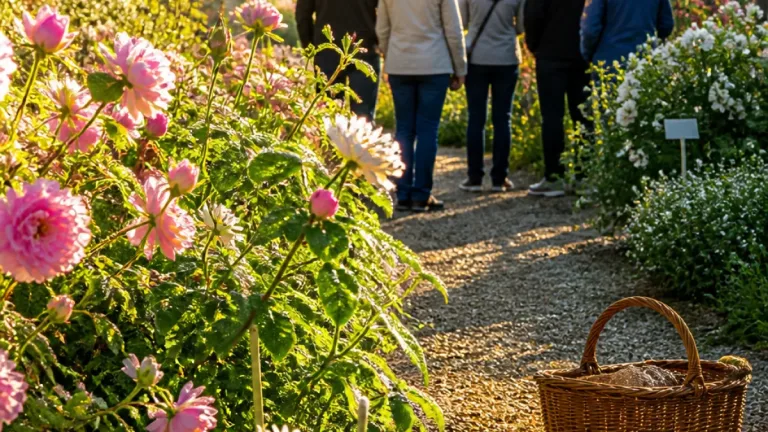 Des visites à l’aube dans les Jardins du Musée de la Parfumerie : expérience sensorielle rare