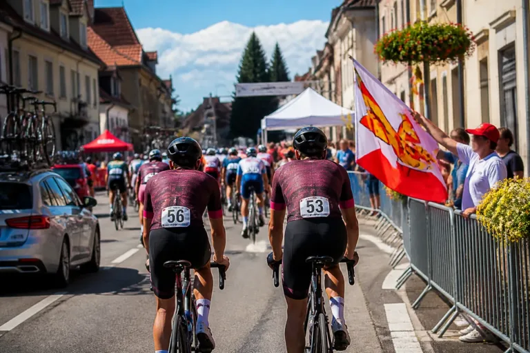 Deux coureuses du Team Ardennes brillent lors de l'étape de la Route de l’Est à Morteau