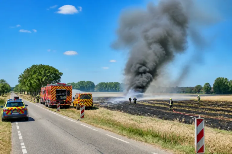Deux départs de feu à Moissac en quelques heures, 1 100 m² de résidus touchés