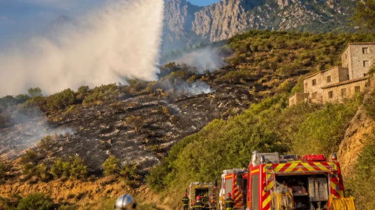 Deux départs de feu en Haute-Corse : plus d’un hectare brûlé, les pompiers interviennent