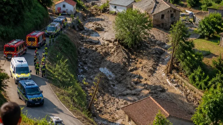 Deux femmes tuées par des inondations dans le nord‑ouest de l'Espagne, deux bébés blessés