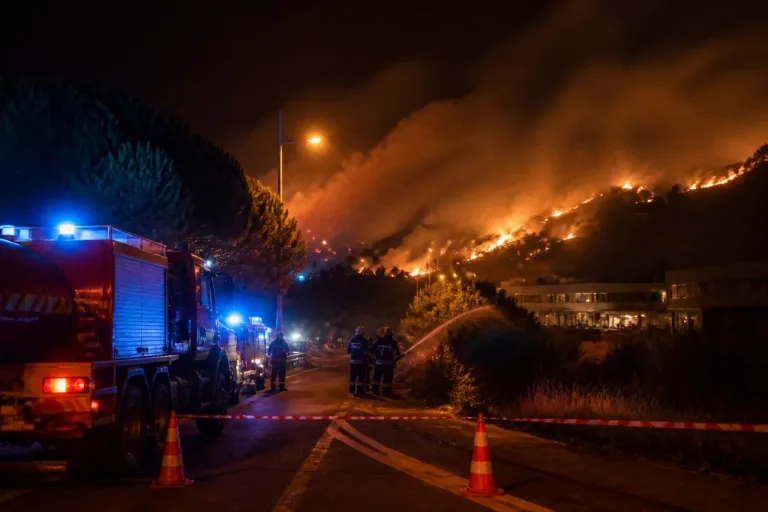 Deux feux attisés par le mistral entre Lançon, La Fare et Rognac: nuit sous haute tension