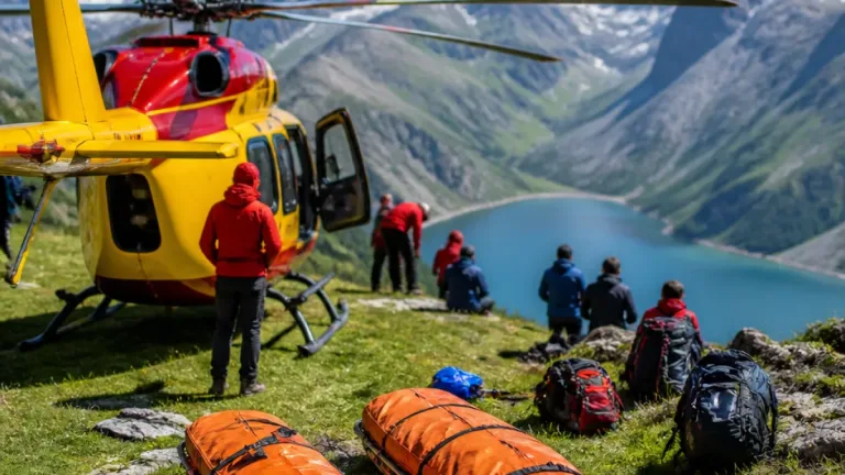 Deux groupes héliportés dans les Hautes‑Pyrénées après avoir bu de l'eau de montagne
