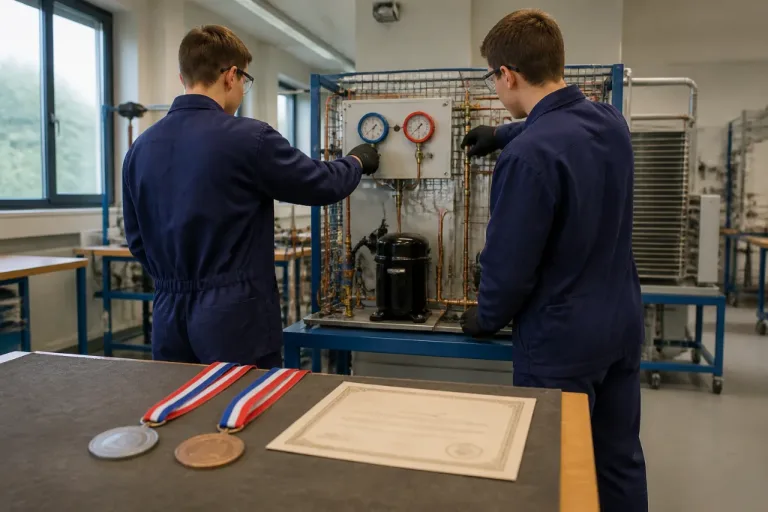 Deux lycéens de Neufchâtel-en-Bray médaillés au Meilleur Apprenti de France