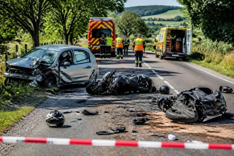 Deux motards tués dans une collision avec une voiture à Pont-de-Salars