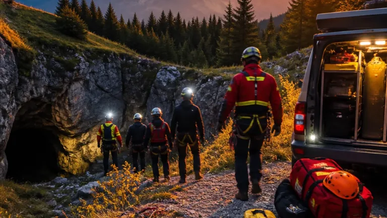 Deux spéléologues retrouvés sains et saufs après une longue nuit d'incertitude dans le Vercors