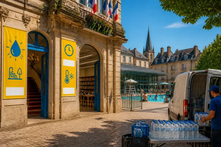 Dijon renforce son dispositif face à la vigilance orange et multiplie les espaces de fraîcheur